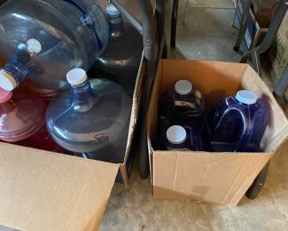 empty bottles for hot springs water