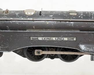 1127 LIONEL TRAIN O GAUGE #1689E LOCOMOTIVE