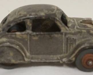 1230 ANTIQUE CAST IRON TOY CAR, APPROXIMATELY 5 IN X 2 IN H