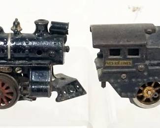1034 IVES TRAIN O GAUGE #1118 - #1125 ENGINES