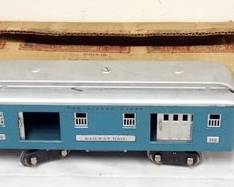 1193 LIONEL STANDARD GAUGE #309 PULLMAN, #310 RAILWAY MAIL, #312 OBSERVATION
