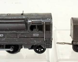 1115 LIONEL TRAIN O GAUGE #238E LOCOMOTIVE WITH TENDER