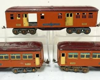 1183 LIONEL STANDARD GAUGE TRAIN CARS, #1766, #1767, #1768