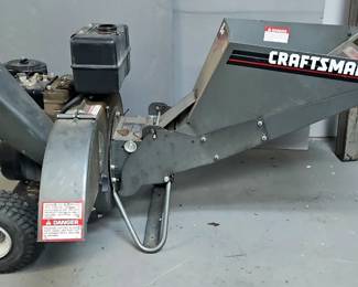 Sears Craftsman Shredder Wood Chipper With 8HP Briggs & Stratton Motor, Model 190432