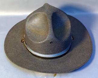 Vintage Highway Patrolman's Hat, Size 7.5"