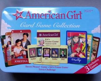 The American Girls 300 Wishes Board Games, Qty 2, And Card Game Collection