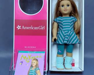 American Girl 2012 Doll Of The Year "McKenna" With Book