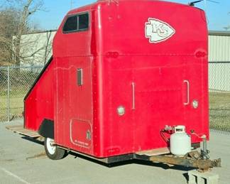 1995 Custom Slamper, Kenworth Semi Truck Sleeper Cab Converted Into A Camper Trailer
