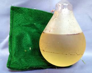 Vintage Glass Fire Extinguishers, Qty 2