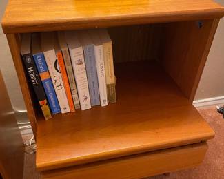 Pair of Danish Teak Night Stands 