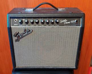 Fender Super Champ XD Vintage Modified Tube Amplifier, Powers On