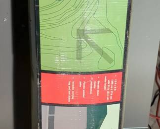 Greatland Outdoors Screened Gazebo, 13' x 9', In Original Box And Metal Framed Pepsi Lounge Chair