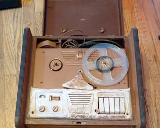 Vintage Ampro Corp. Magnetic Tape Recorder, Model 757