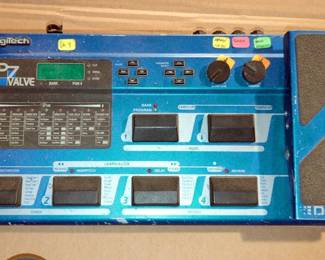 Digitech RP7 Valve Effect Processor And Marshal Foot Switch, Both Untested
