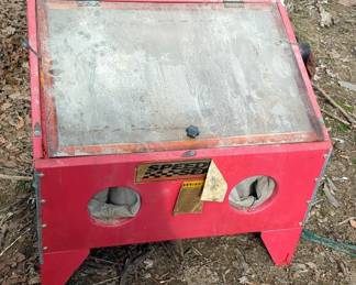 Speedway Series Sandblasting Cabinet, 26.5" x 30" x 20"