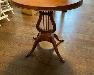 Diminutive Lyre Table