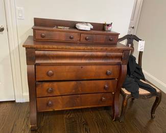  Oak Antique Empire Dresser