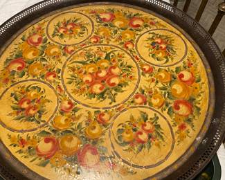Toleware Tray