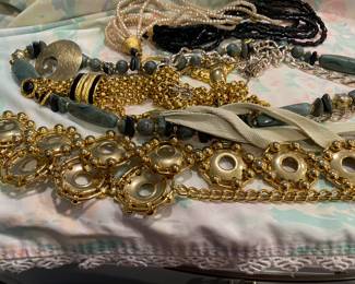 LOTS Of Costume Jewelry Necklaces