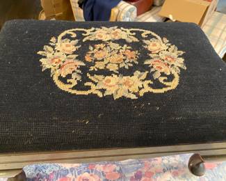 Needle Point Foot Rest