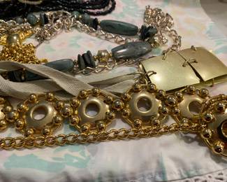 LOTS Of Costume Jewelry Necklaces