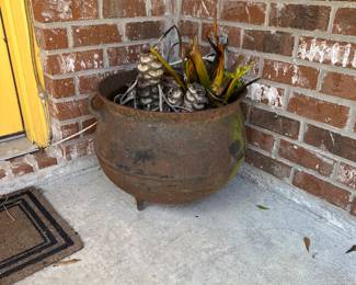 Antique Cast Iron Pot