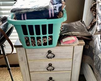 Bedside dresser and purses