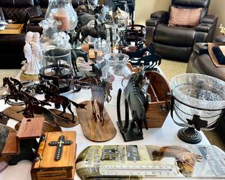 Figurines and other home decor