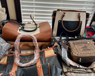 Purses (many NWT)