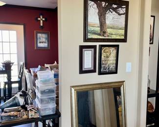 Mirror and decor
