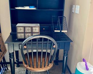 Desk with chair