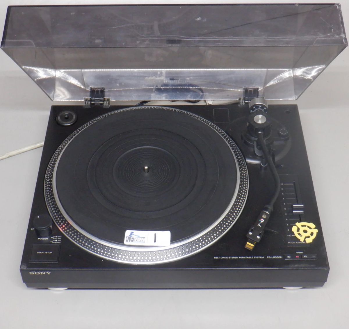 SONY PS-LX350H STEREO TURNTABLE SYSTEM