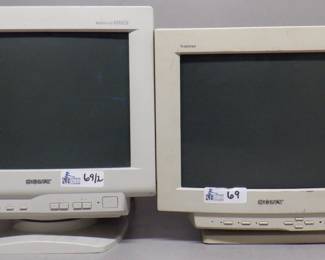 LOT OF 2 SONY DESKTOP MONITORS