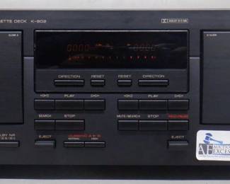 YAMAHA K-902 NATURAL SOUND STEREO DOUBLE CASSETTE DECK