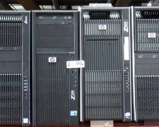 LOT OF 6 HP COMPUTERS NO DRIVE NO RAM