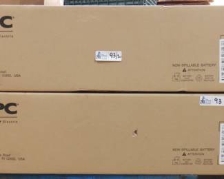 LOT OF 2 APC RBC44 UPS BATTERY CARTRIDGE REPLACEMENTS NOS