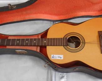 EKO EKOETTE 1 ACOUSTIC GUITAR IN CASE