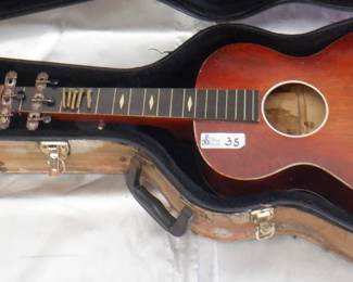 STELLA HARMONY LATCH STEEL SLIDE GUITAR