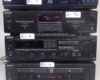 LOT OF 4 SONY ELECTRONICS