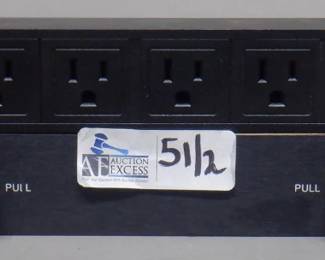 LOT OF 2 PDUS INCLUDING FURMAN PL-8 WITH LIGHT MODULES, AND MORE