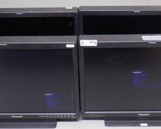 LOT OF 4 PANASONIC BT-LH2550P MONITORS NO PS