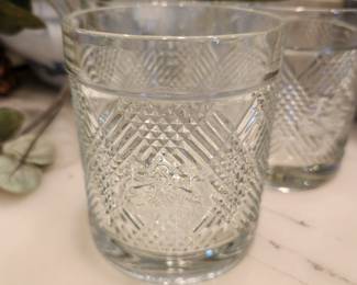 Vintage Ralph Lauren Double Old Fashion Whiskey Highball Glasses