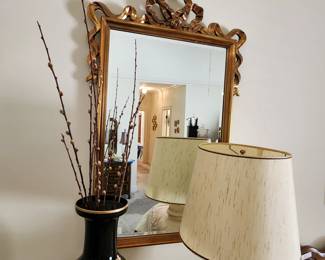 Lovely Gilded Mirror (pair available)