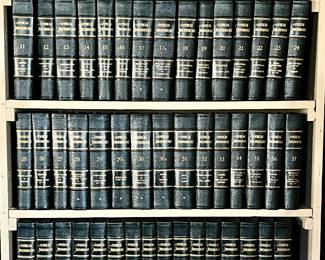 62-Volume Legal Library "American Jurisprudence" from the 1940's-50's - Very Nice Condition!