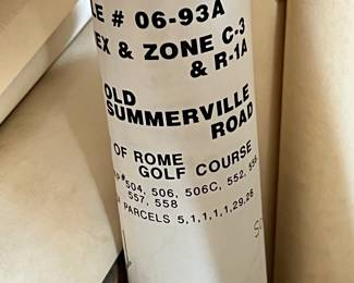 Dozens of vintage maps, mostly Northwest Georgia including Floyd County, Rome, Cave Spring, Polk County, GA, Chickamauga, Cherokee County Alabama, Dekalb County Alabama and more