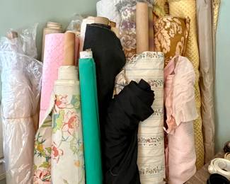 Large Variety of Vintage Fabric!