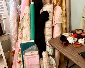Large Variety of Vintage Fabric!