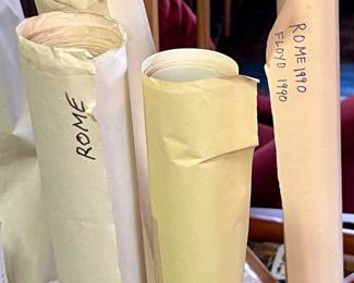 Dozens of vintage maps, mostly Northwest Georgia including Floyd County, Rome, Cave Spring, Polk County, GA, Chickamauga, Cherokee County Alabama, Dekalb County Alabama and more