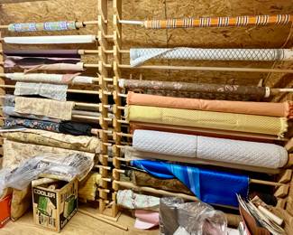 Large Variety of Vintage Fabric!