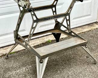 Vintage Black & Decker Aluminum Work Mate